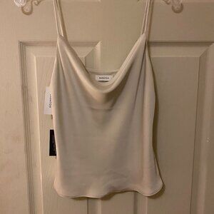 Babaton Satin Cowl Neck Cami